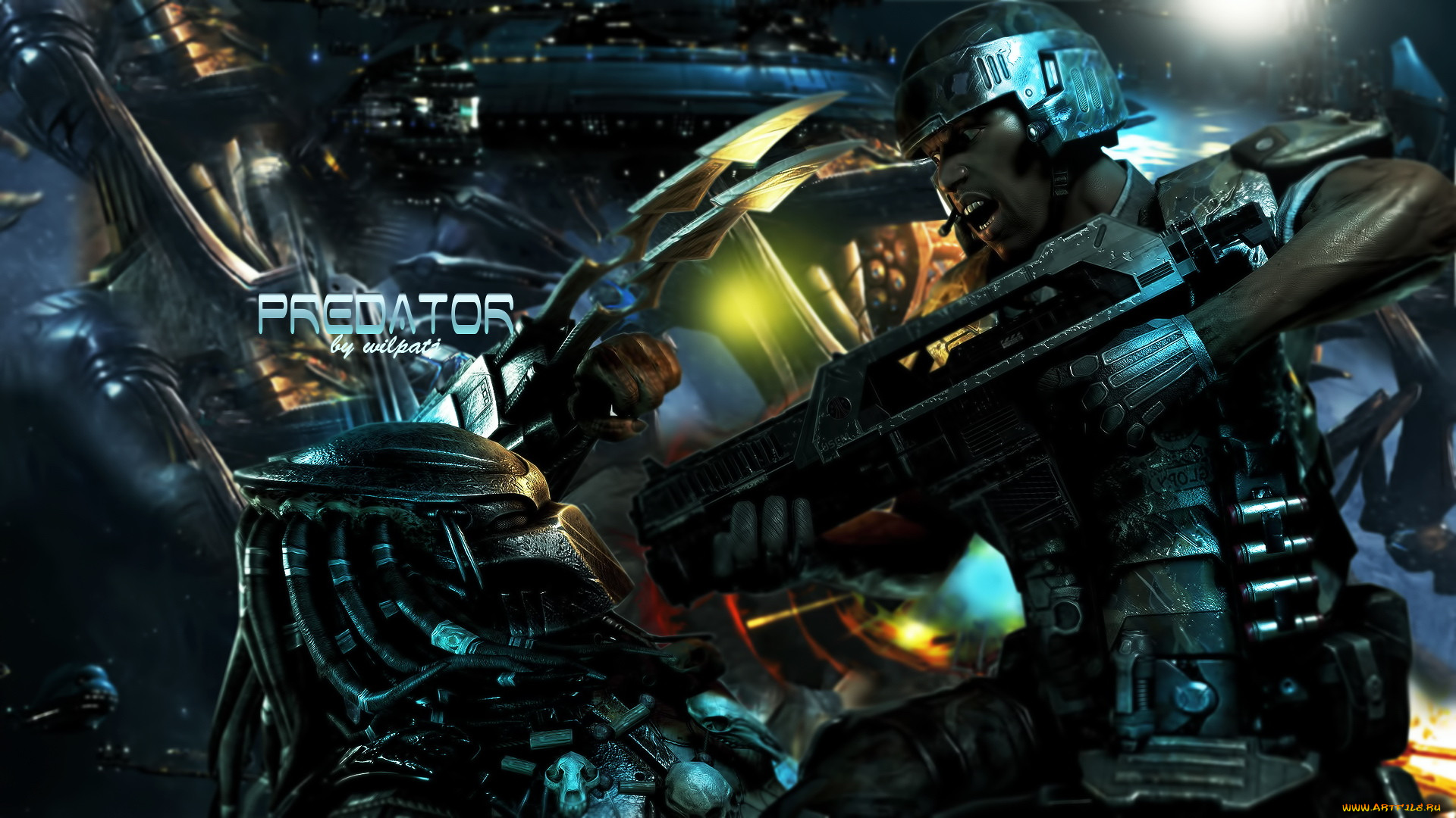 aliens, vs, predator, , 